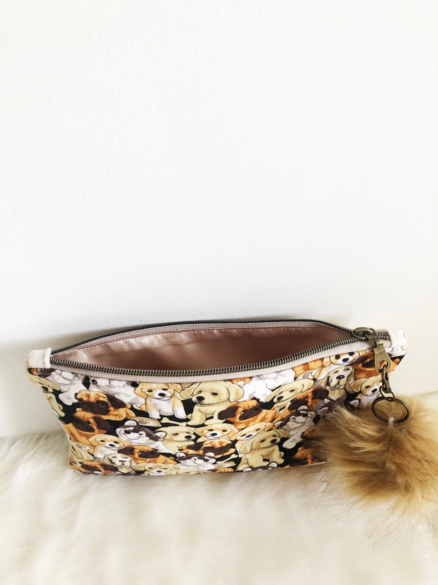 Unique Dog Print Pouch