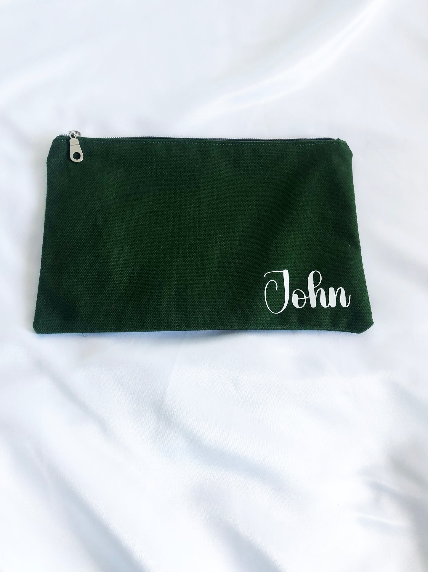 Personalized makeup bag