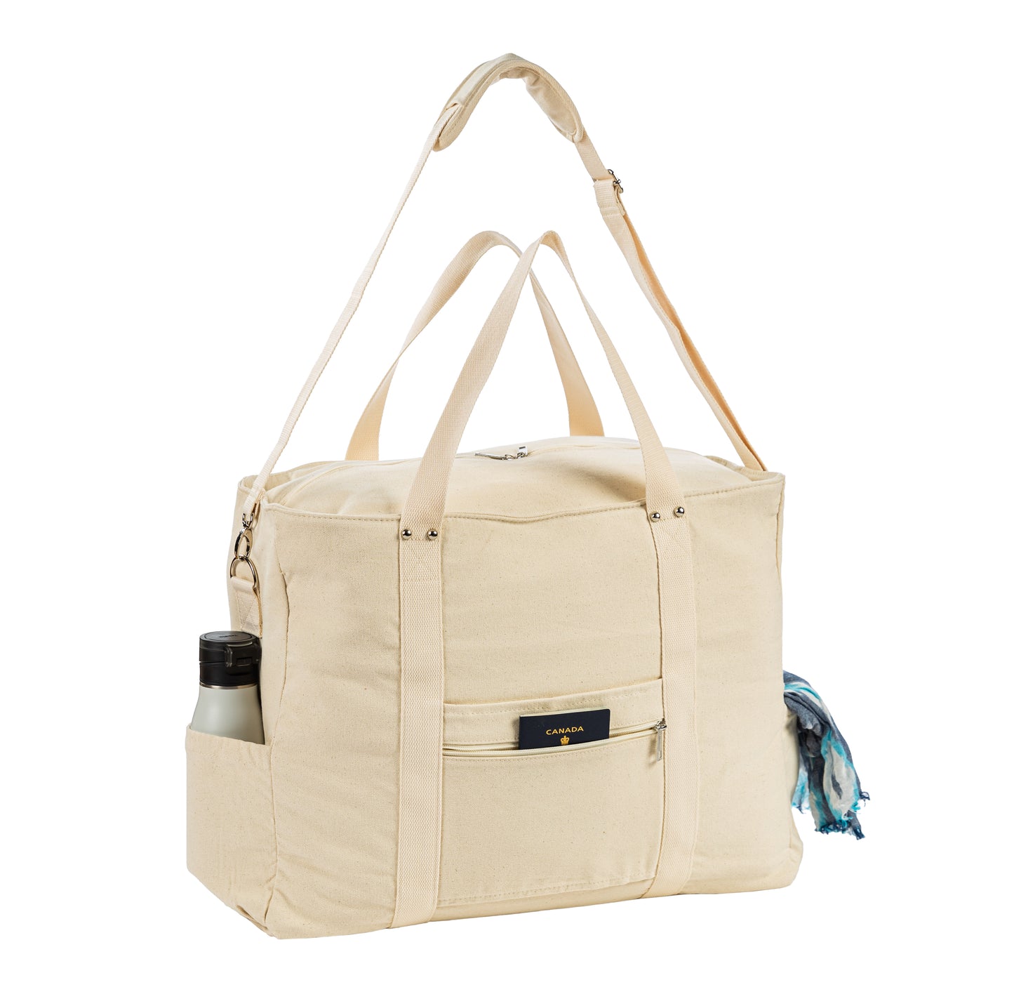 Natural Canvas Duffle