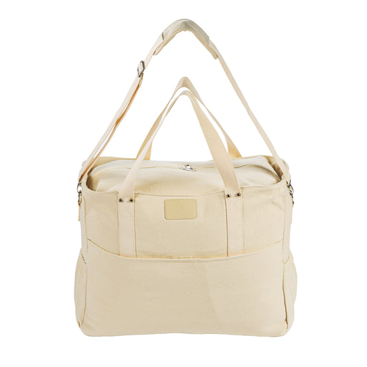 Natural Canvas Duffle